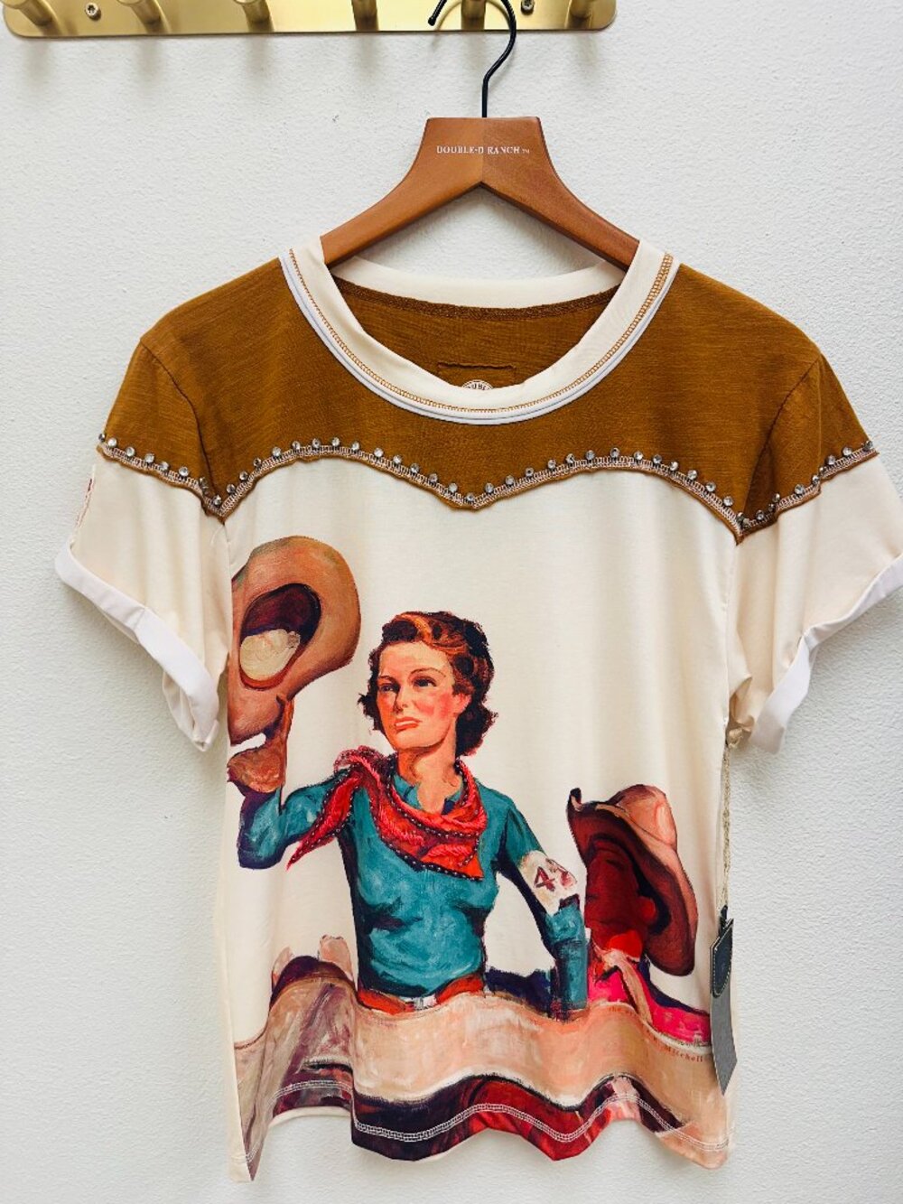 DD Girl of the Rodeo Top - Picture 2 of 5